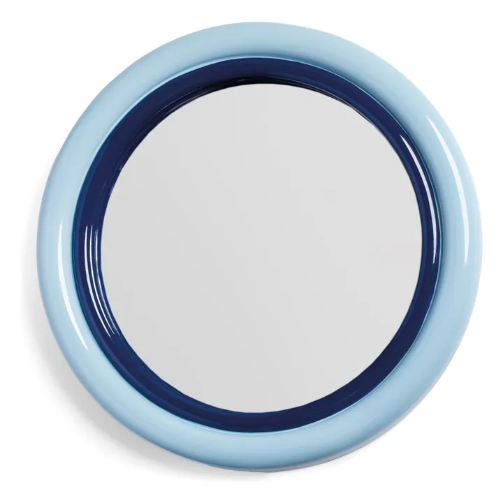 &Klevering Miroir Sleek | Bleu