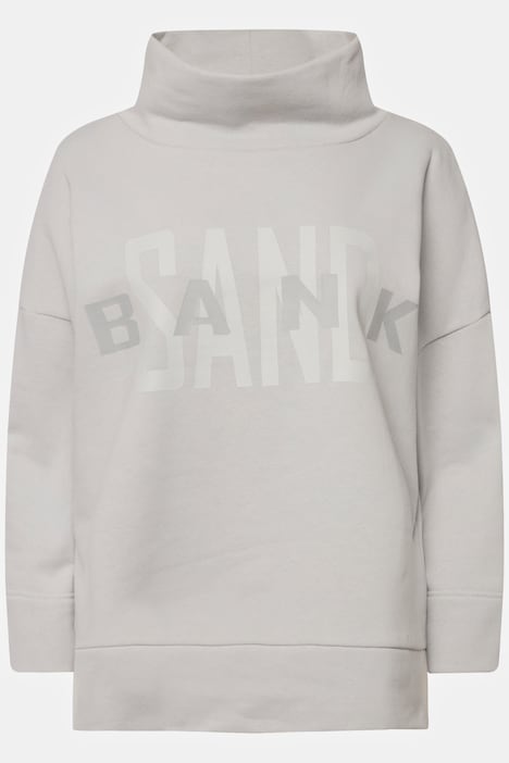 Sweatshirt, oversized, SANDBANK-Druck