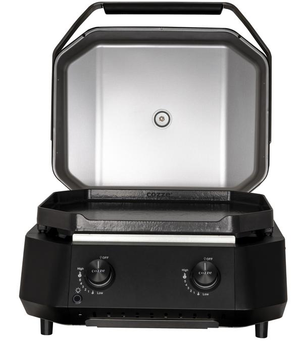 Cozze Gasgrill G-500 Plancha mit 2 Brennern,