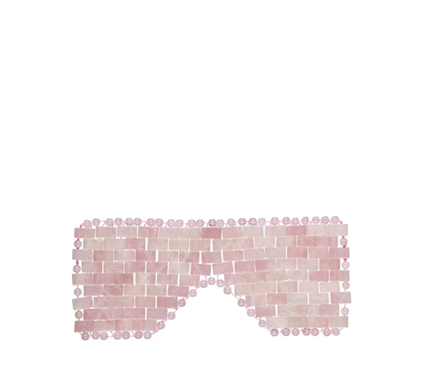 YOGA BOUTIQUE Relax and enjoy Crystal Eye Mask Rosenquarz