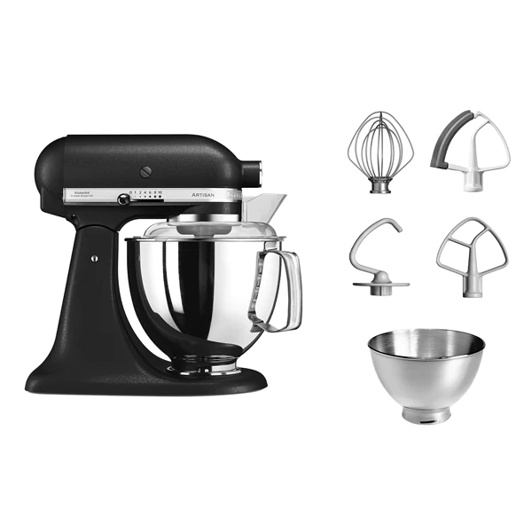 Robot pâtissier Artisan à tête inclinable 4,8 L 300 W noir truffe 5KSM