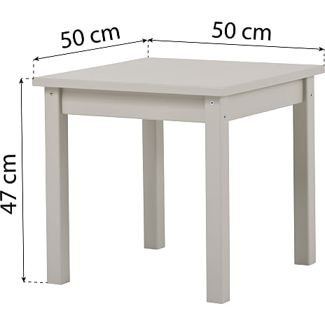 Hoppekids Mads børnebord - Dove Grey