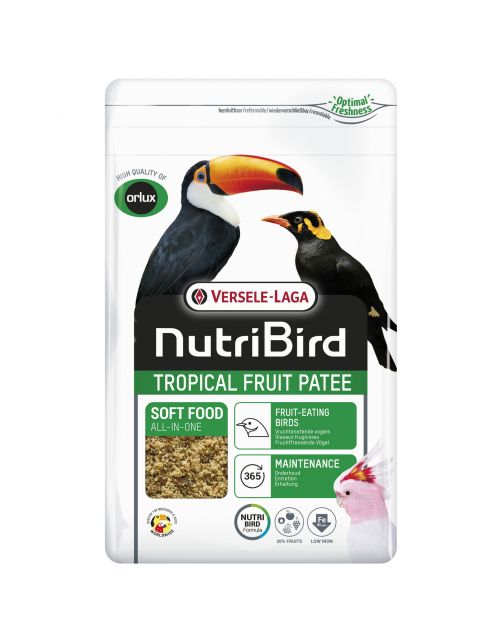 Versele-Laga Nutribird Tropical Fruit Patee - Vogelvoer