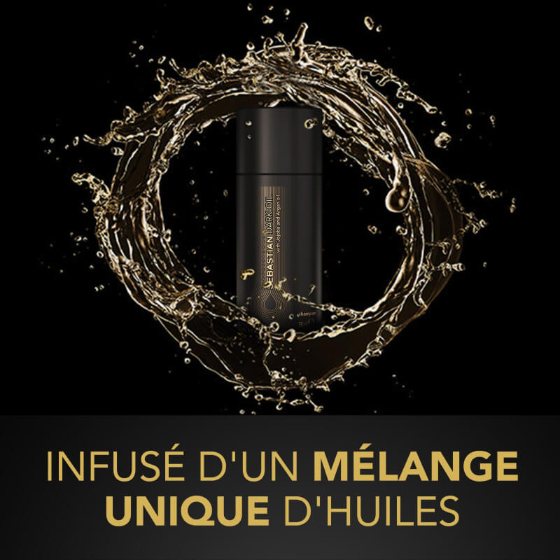 Shampooing léger disciplinant Dark Oil Sebastian 50ML