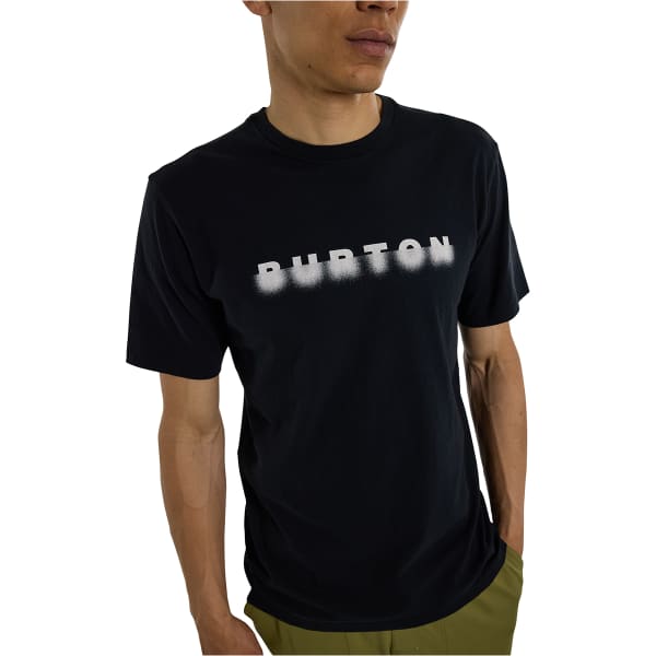 T-shirt BURTON MEN'S COSMIST SHORT SLEEVE T-SHIRT TRUE BLACK