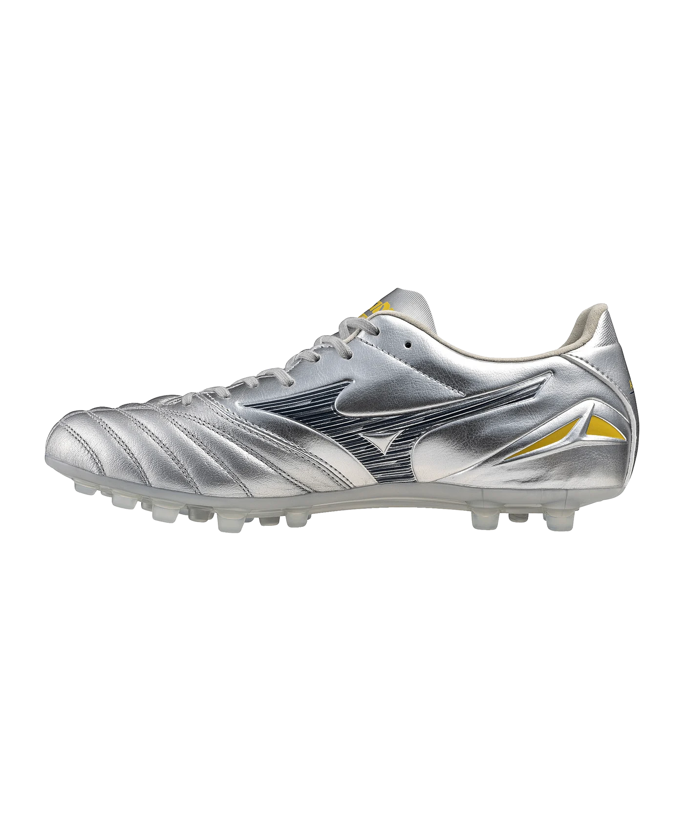 Mizuno Morelia Neo IV Pro AG Platinum Silver Silber F04