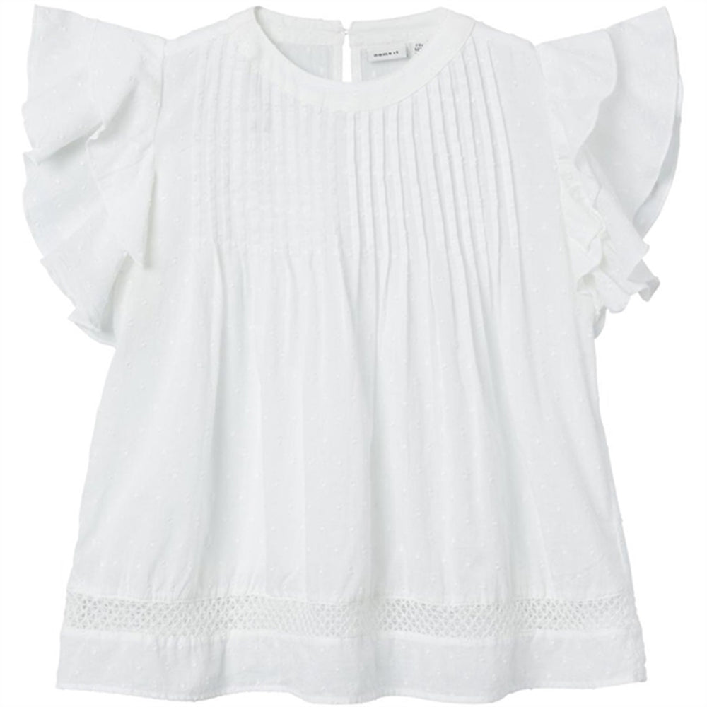 Køb Name it Bright White Faride Top Noos
