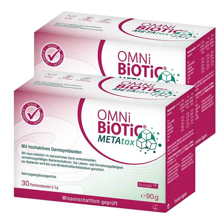 Omni Biotic Metatox Beutel, 2x90 g