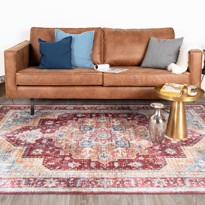 Vintage vloerkleed - Azara Rood