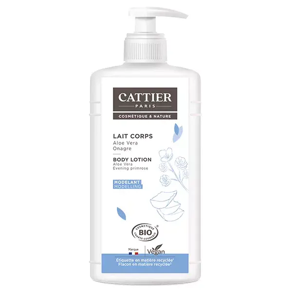 Leite Modelador Corporal Orgânico Cattier 500ml