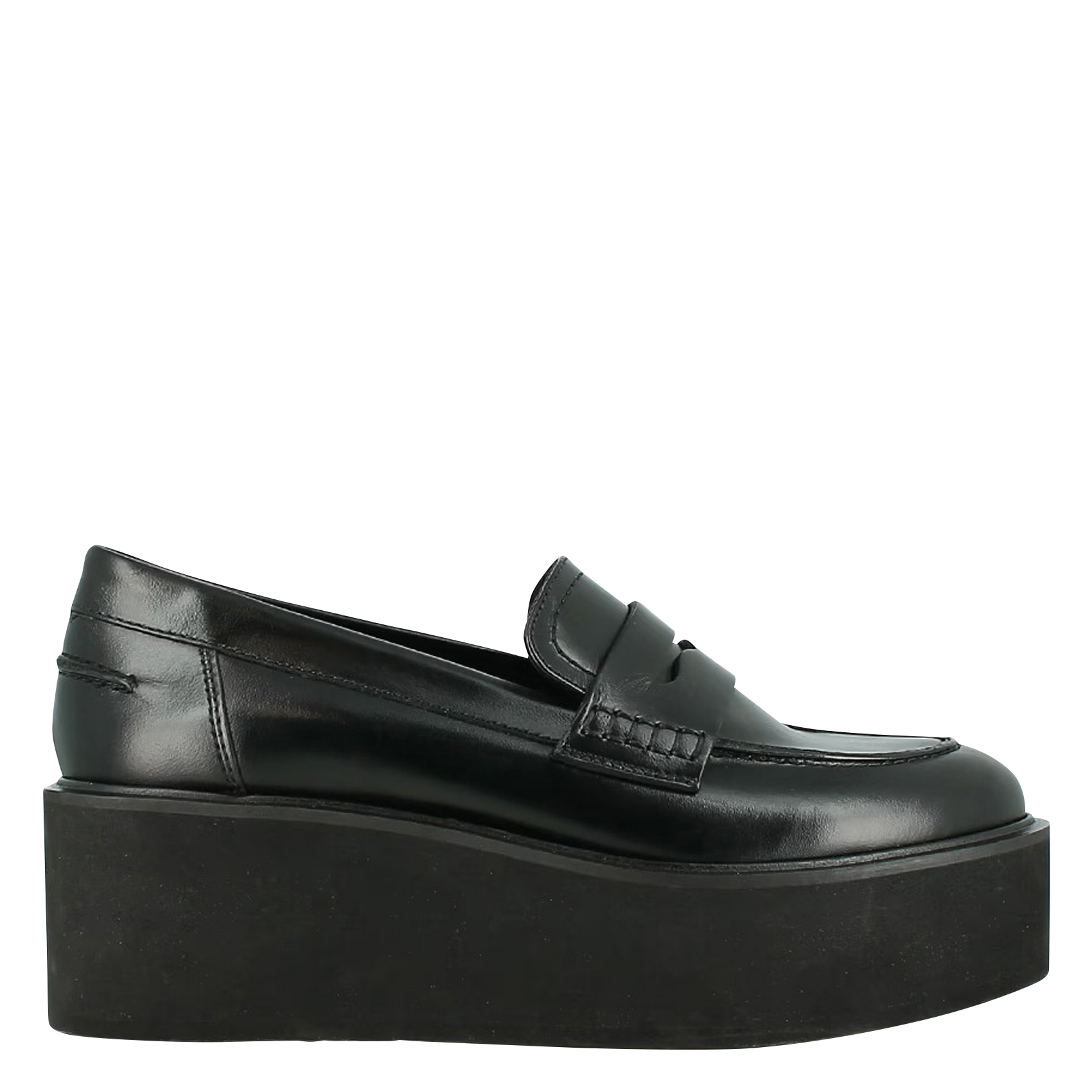 ANJA - Mocassins en cuir | Noir