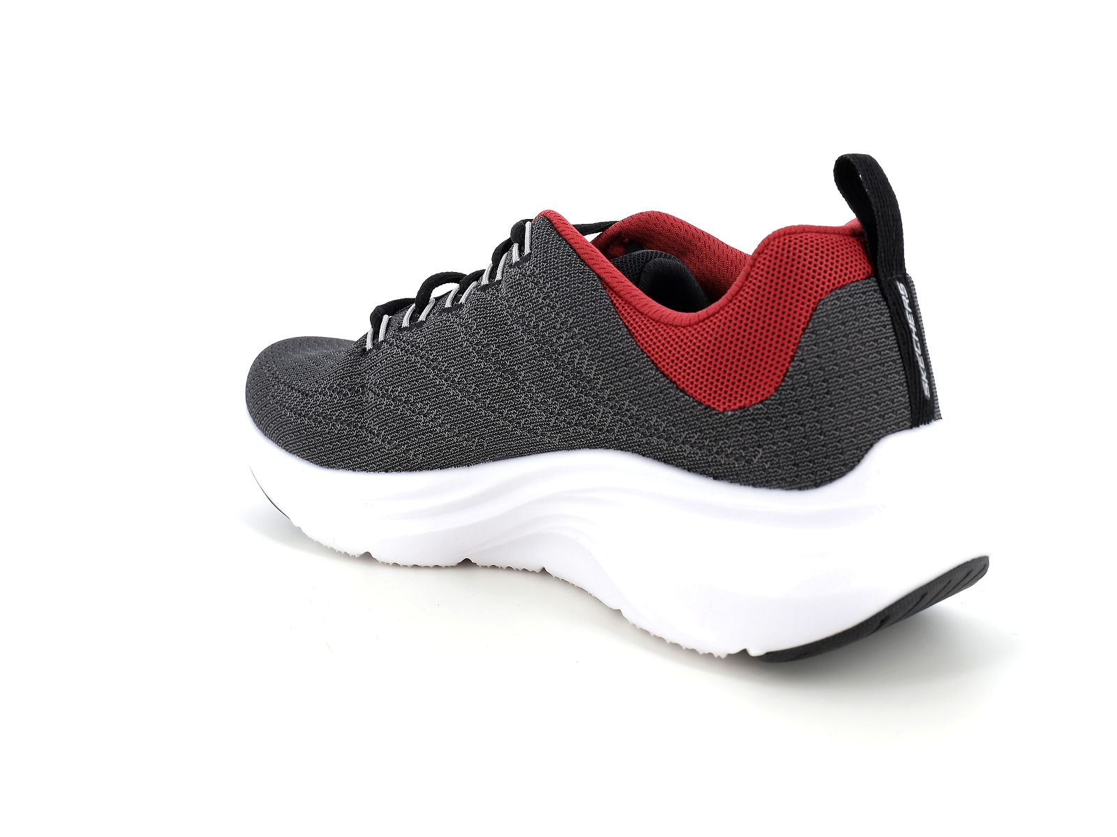 Skechers-VAPOR FOAM VARIEN Matières combinées Noir Rouge