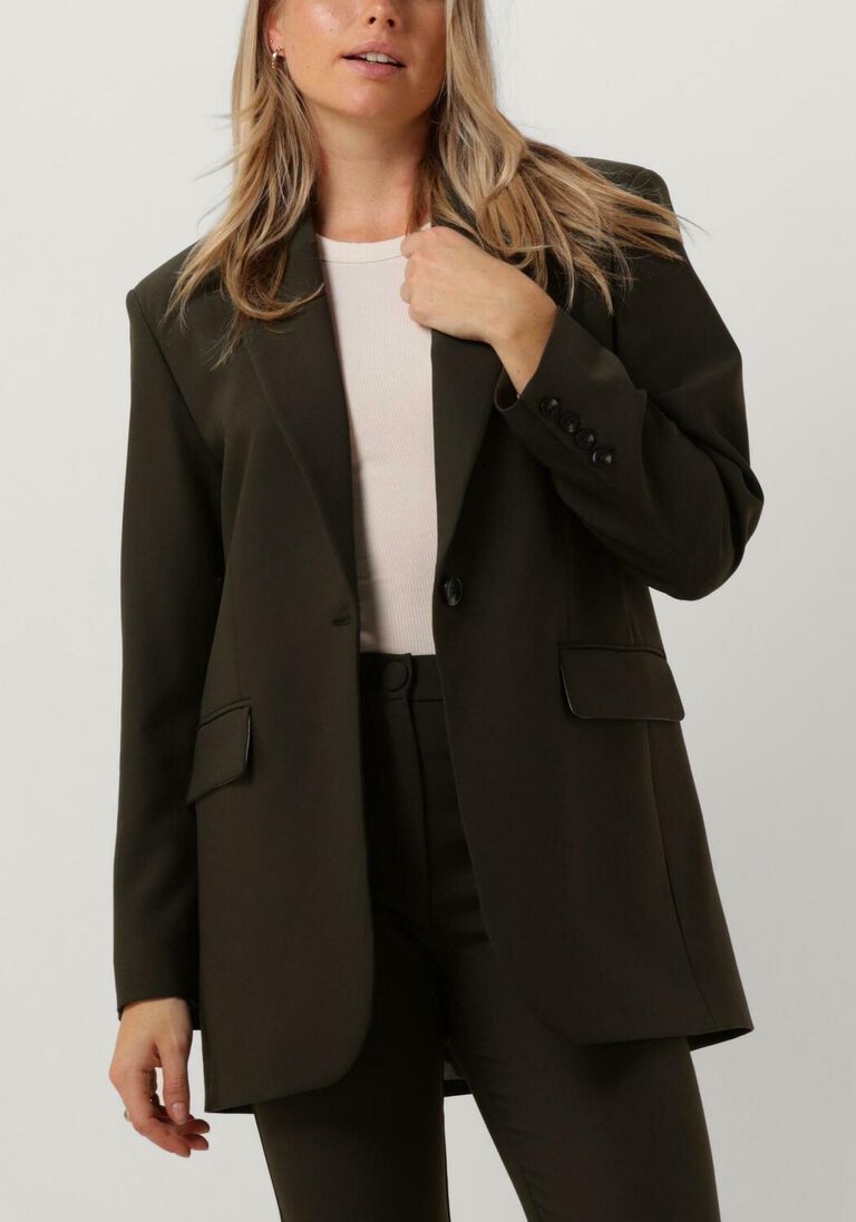groene janice blazer blazer dames oversized hank