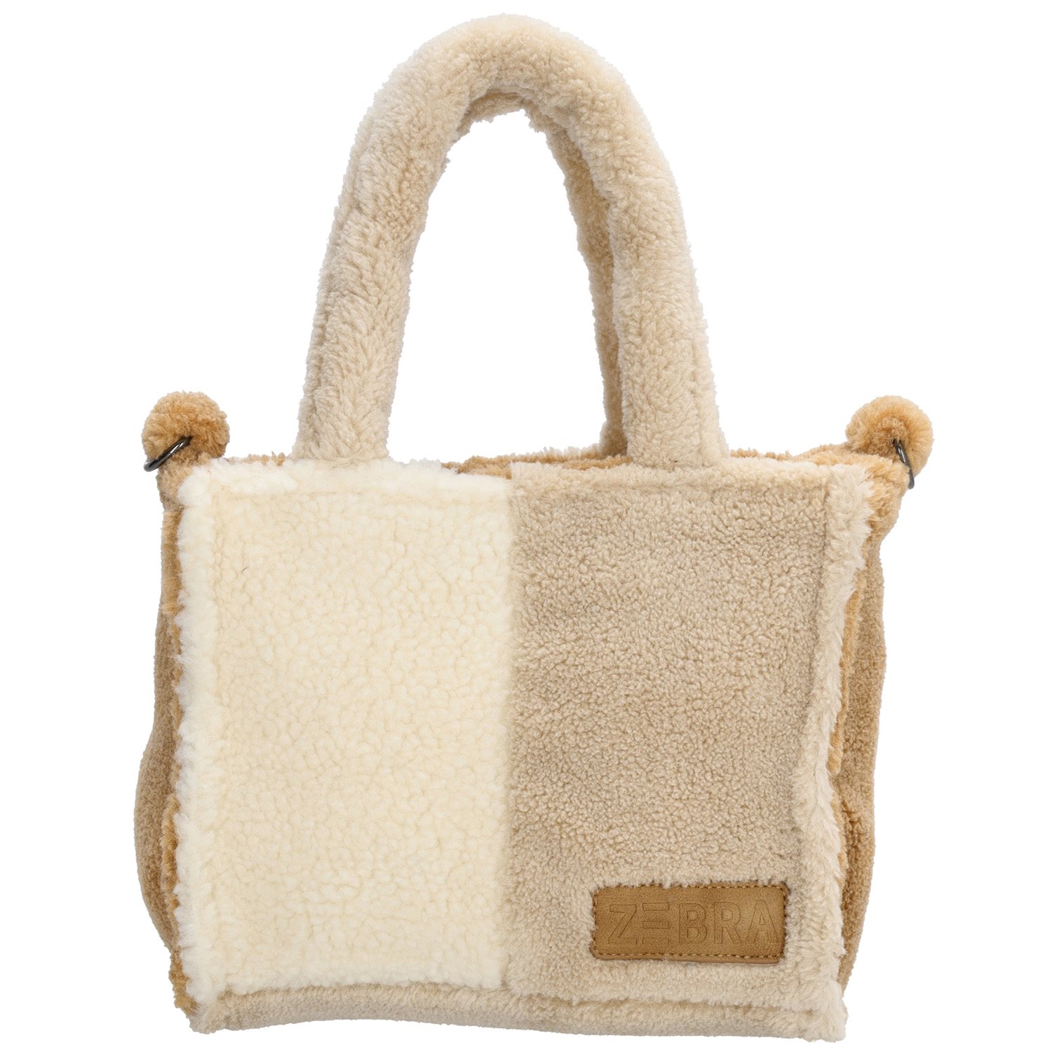 Zebra Trends Teddy Denise Handbag creme