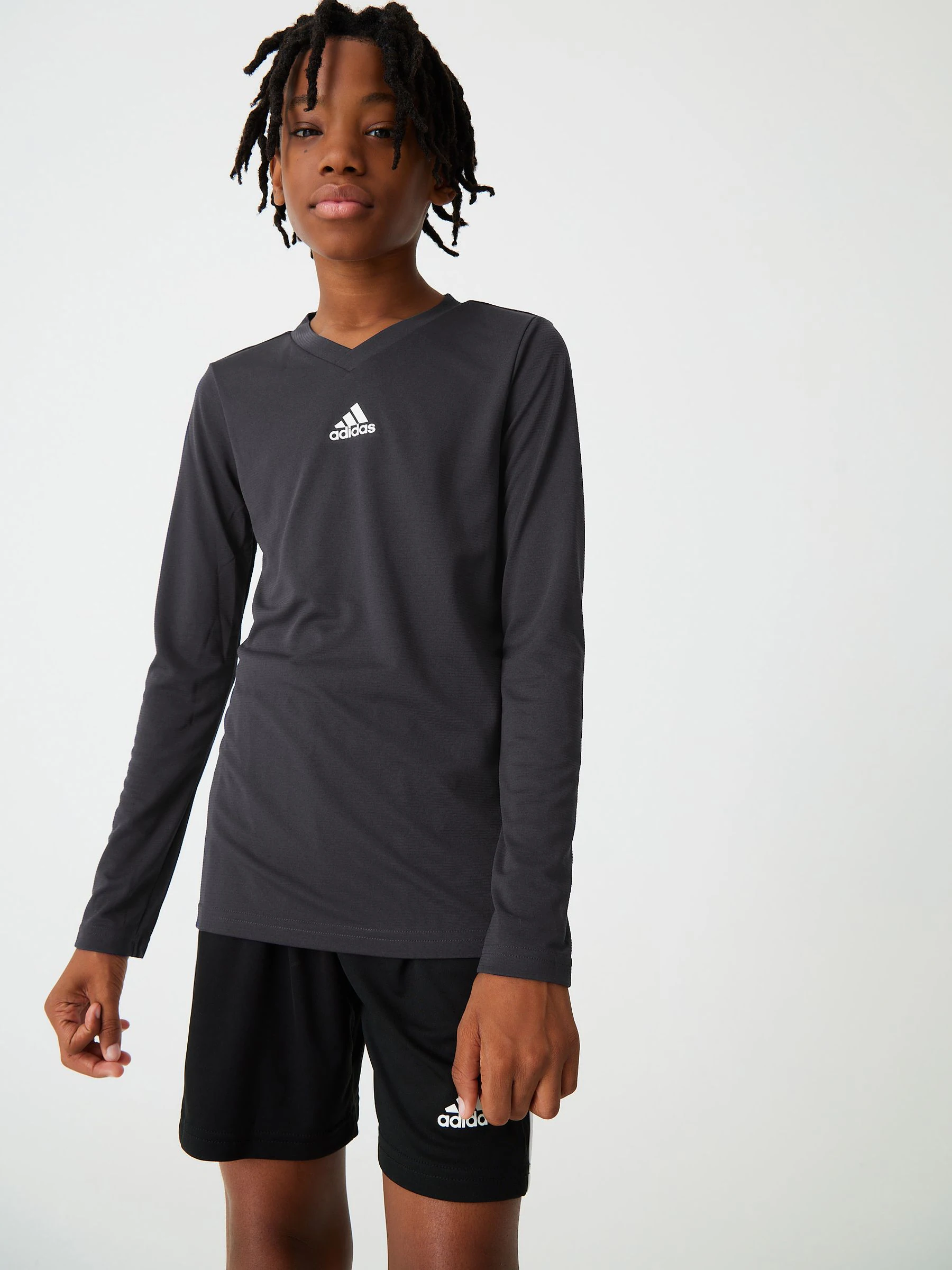 Zwart - Adidas - Team Base T-shirt