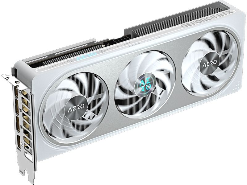 Gigabyte Grafikkarte GeForce RTX 5060 Ti AERO OC 16G Gigabyte Grafikkarte mit 16 GB GDDR7 Speicher