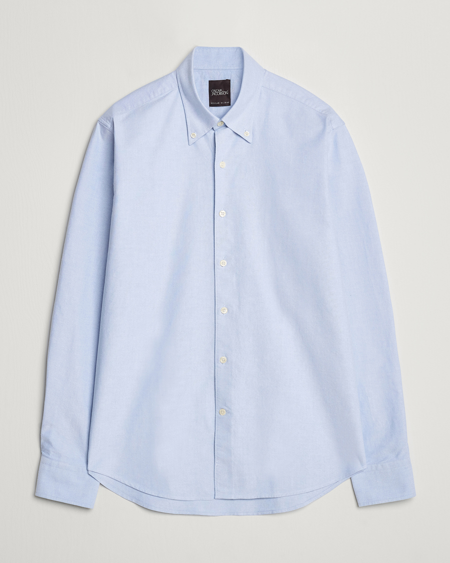 Oscar Jacobson Reg Fit BD Casual Oxford Light Blue