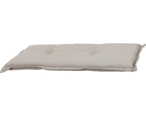 Madison Panama bankkussen, 110 x 48 cm, katoen/polyester, lichtgrijsbeige