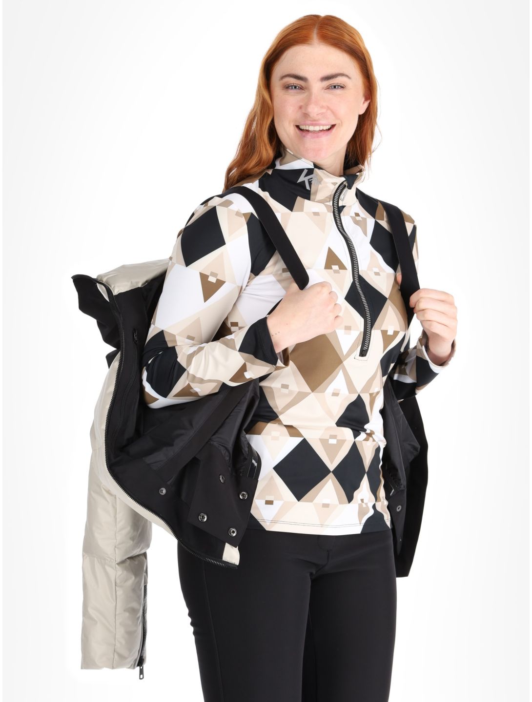 Alpine elegance ski-jas dames