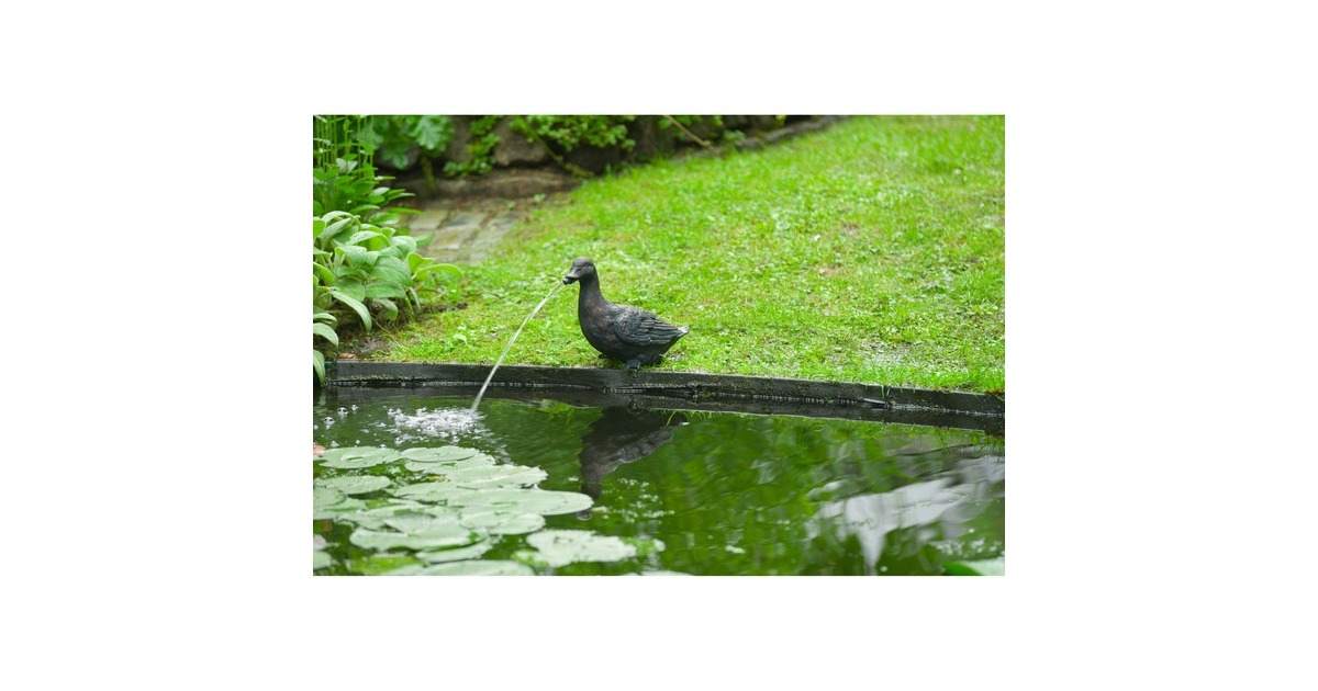 UbbinkSpuitfiguur Eend waterornament
