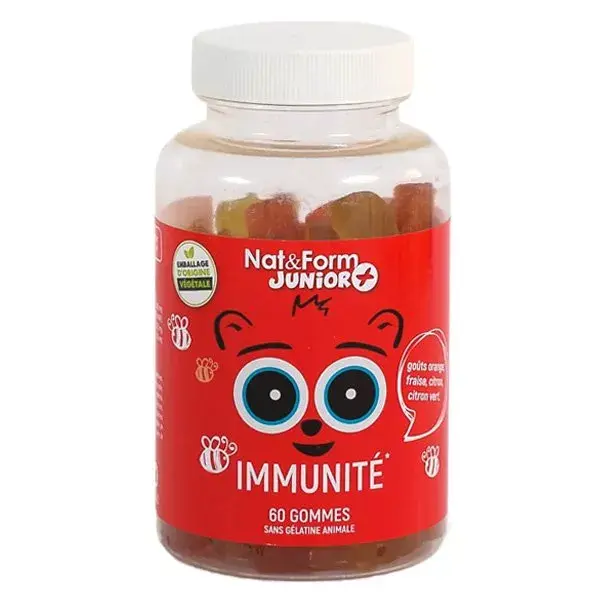 Nat & Form Junior Immunity 3 x 60 gomas