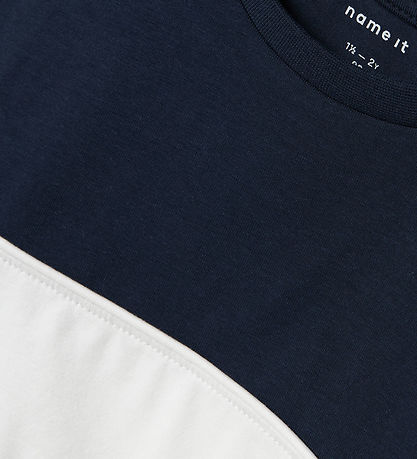 Name It T-Shirt - NmmHanni Aqua Grau