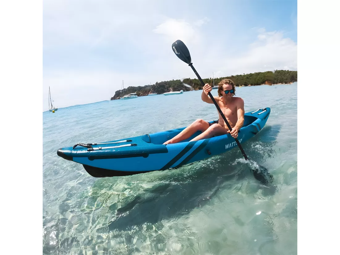 KAYAK GONFLABLE WATTSUP TORPEDO 1 PLACE HAUTE PRESSION
