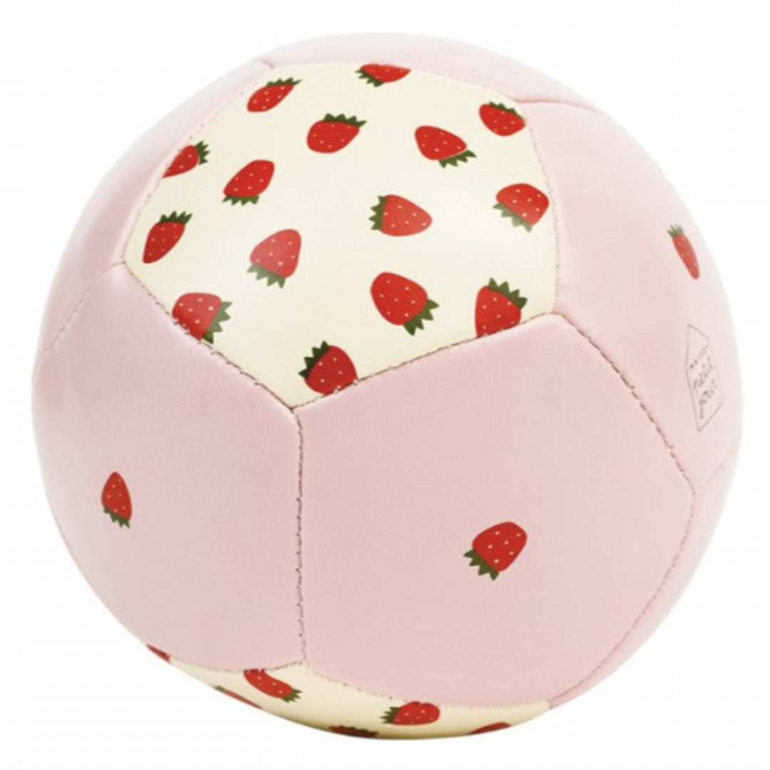 maison petit jour zachte speelbal aardbeien - 10 cm