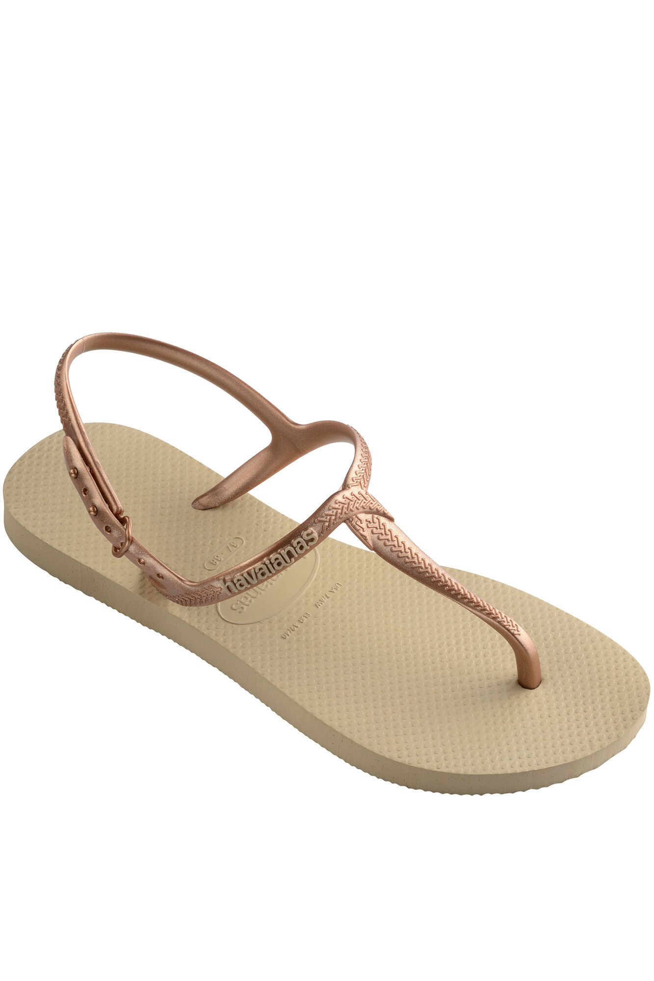 Hav. Twist chinelo - nude