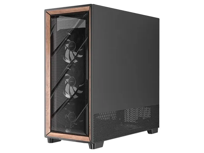 Antec Flux Pro - FT - udvidet ATX - sidepanel med vindue (hærdet glas) - ingen strømforsyning - USB/Lyd