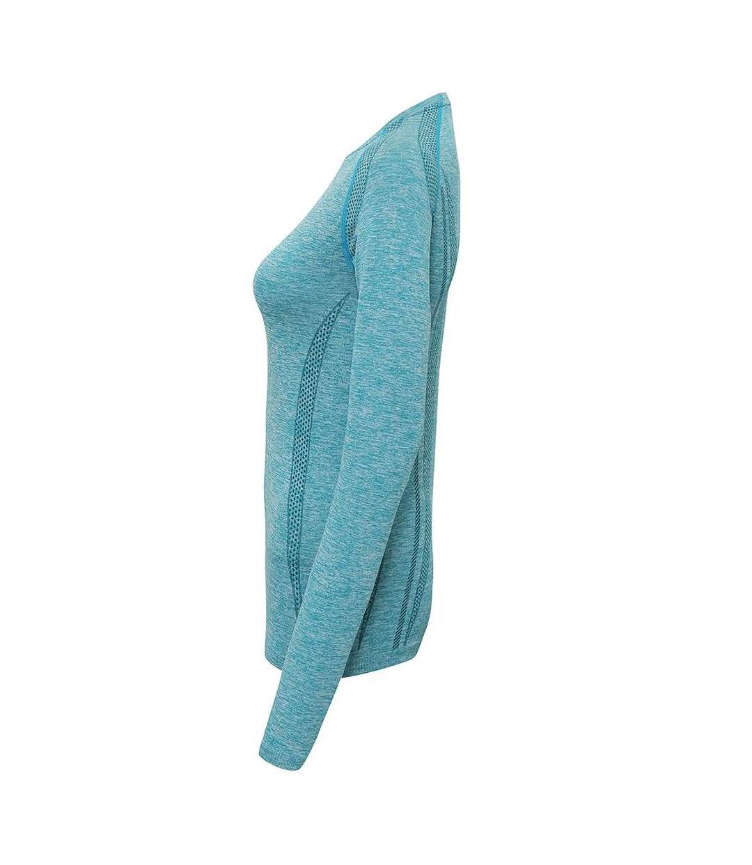 TriDri - T-shirt à manches longues MULTI SPORT PERFORMANCE - Femme (Turquoise) - UTRW6188