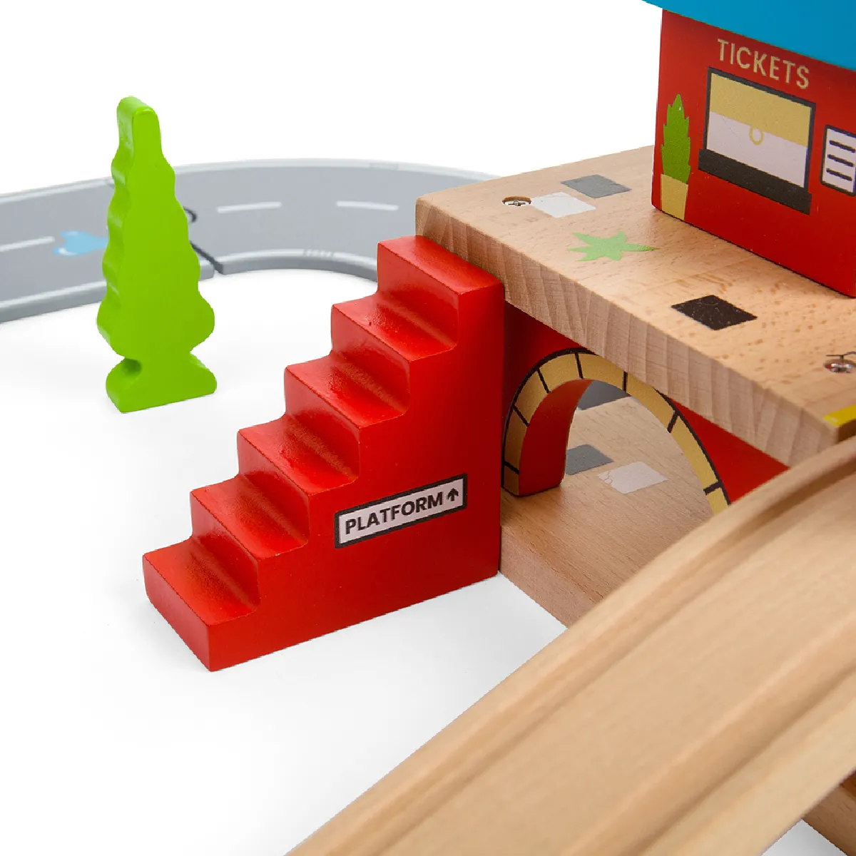 Bigjigs Rail Station Aérienne