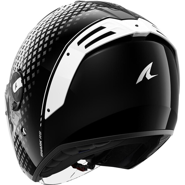 Shark - Casque RS Jet Stride Noir / Blanc / Brillant