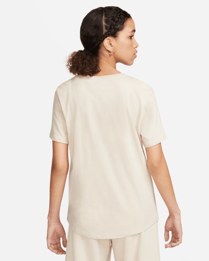 T-shirt Nike Sportswear Club Beige pour femme