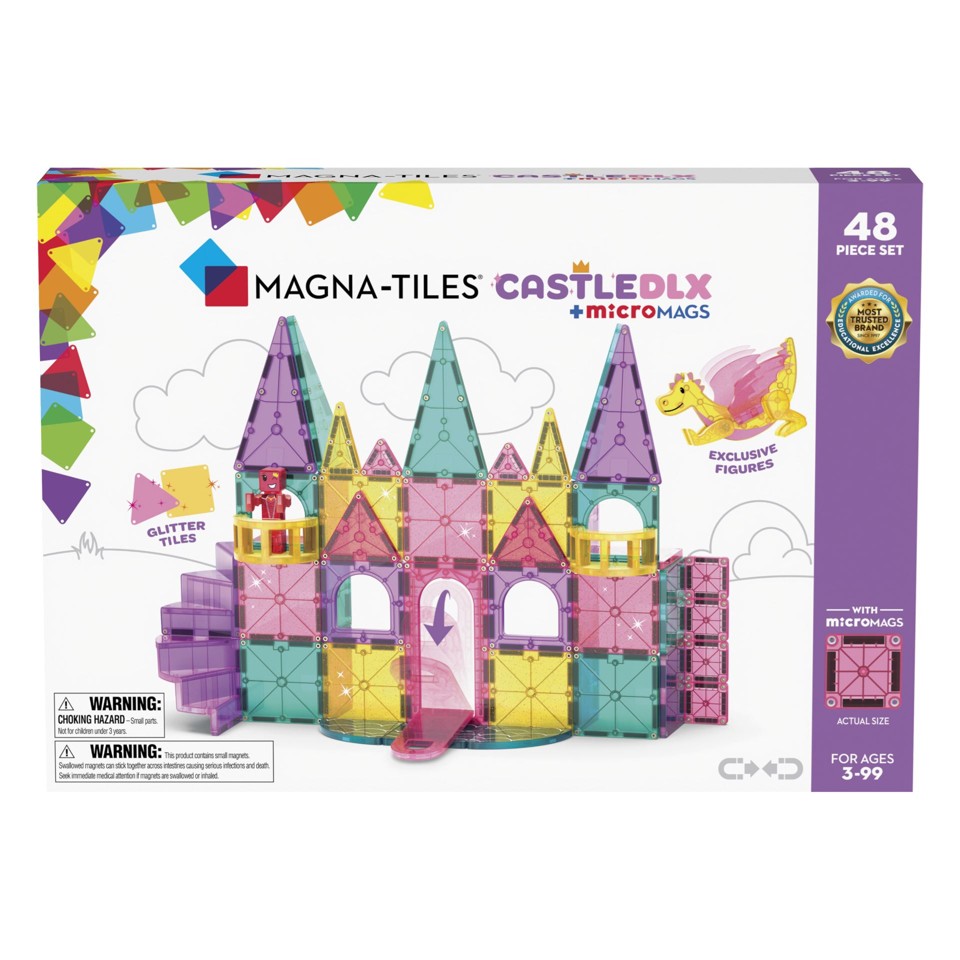 Magna-Tiles - Deluxe Slot 48 stk