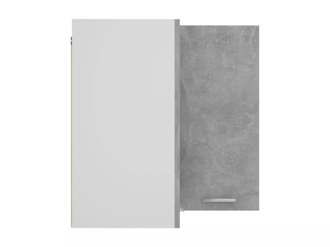 Armoire d'angle suspendue 