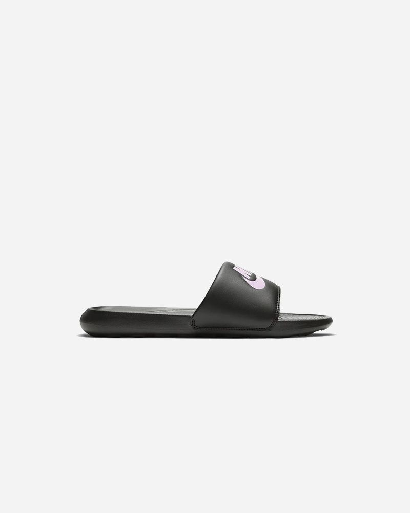 Claquettes Nike Victori One Noir & Rose pour femme