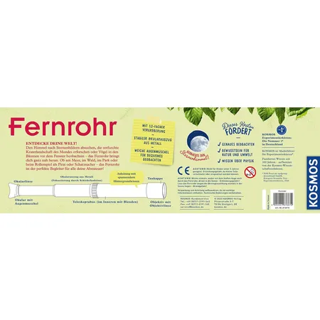 KOSMOS Fernrohr / My Discovery Telescope 12L International (mehrsprachig)