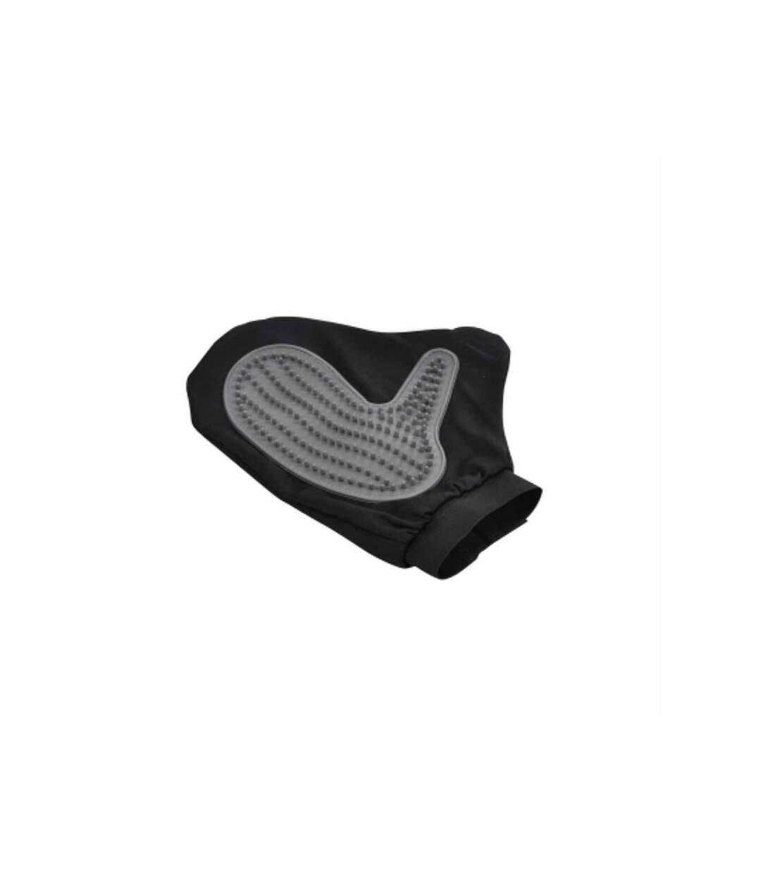 Paris Prix - Gant De Brossage Pour Chien & Chat 1 Face 24cm Noir