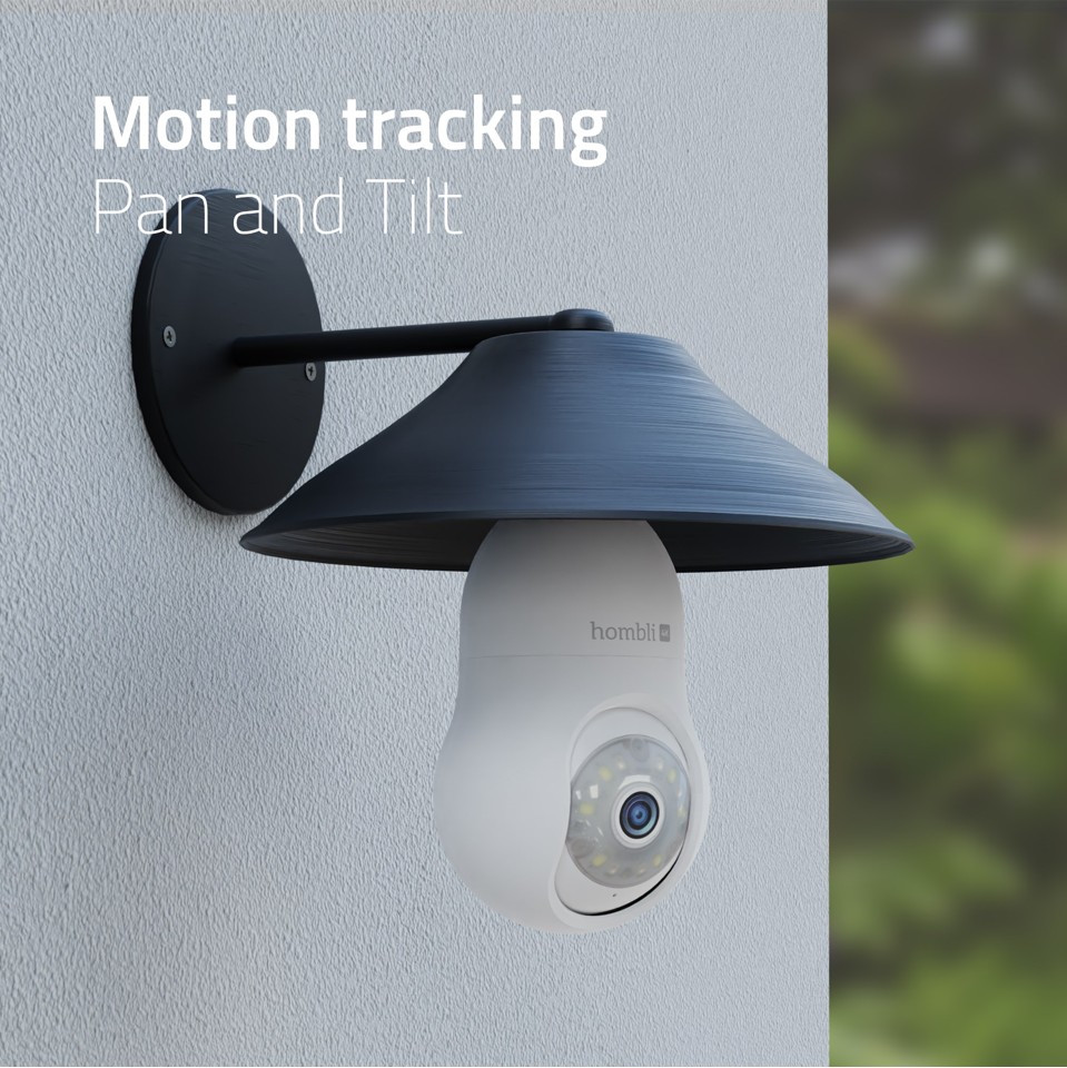 Hombli - Smart Bulb Cam 4K, White
