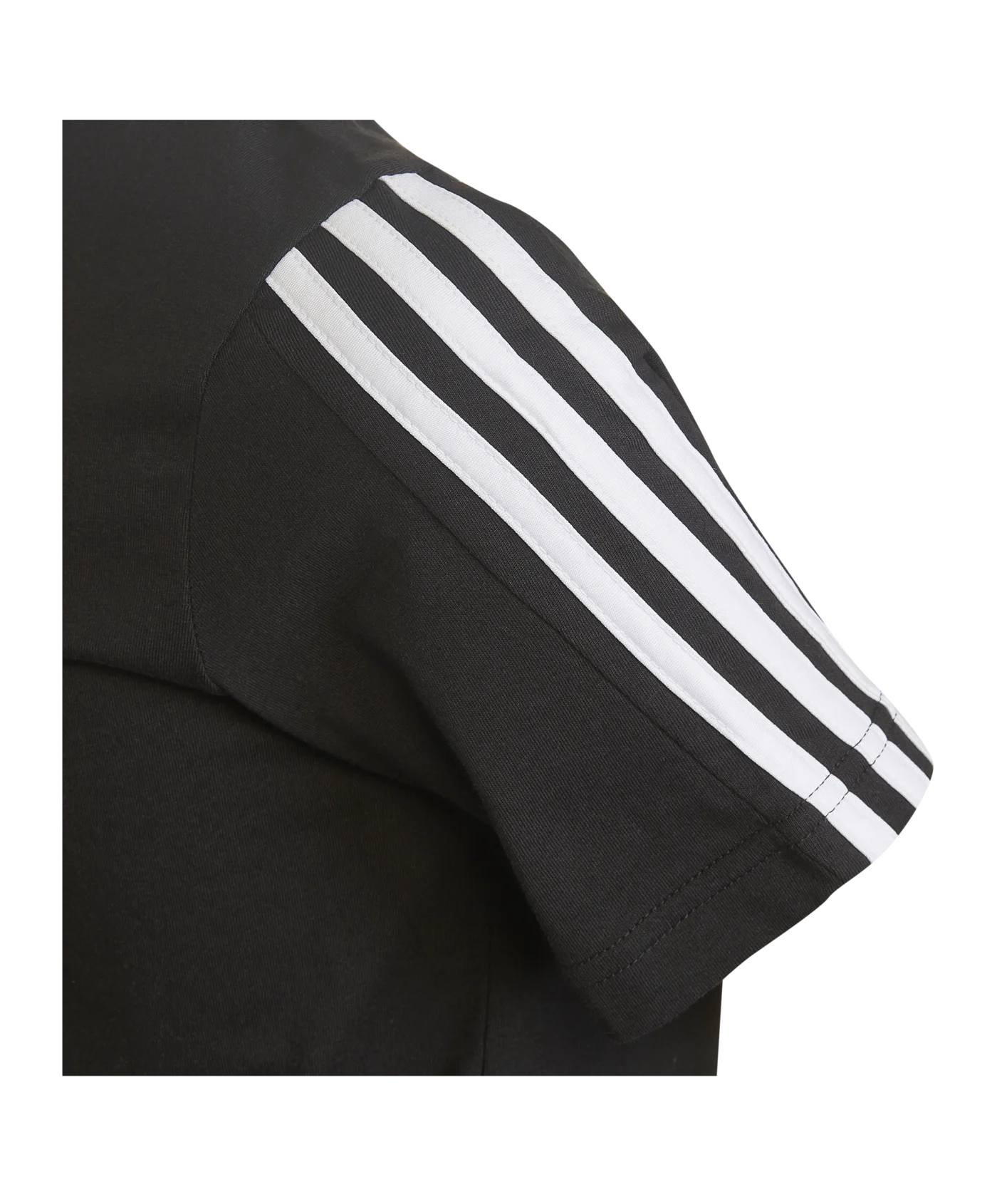 adidas Future Icon T-Shirt Kids Schwarz Weiss