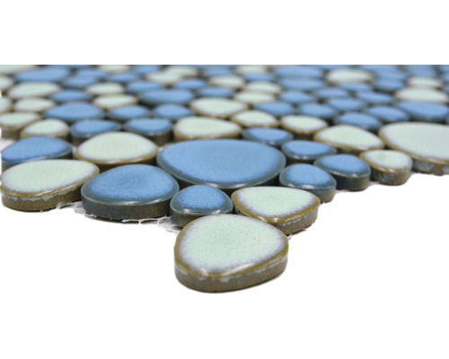 Keramisch mozaïek XKM 79 blauw/groen 30x30 cm
