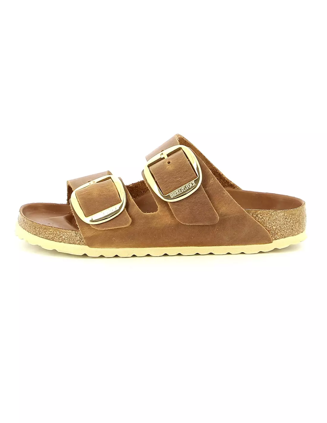 BIRKENSTOCK ARIZONA BIG BUCKLE - Mules & sabots Cognac