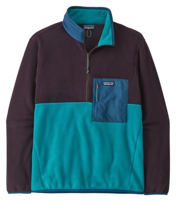 Pull Polaire Patagonia Microdini 1/2 Zip Bleu