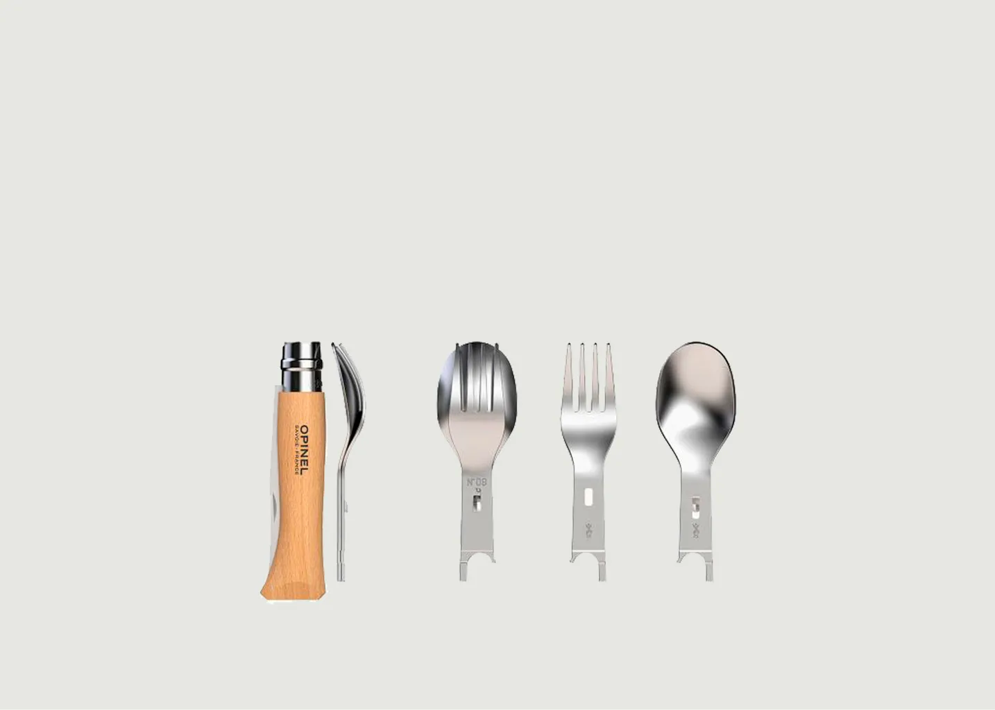 Set couverts et serviette Picnic + Opinel x Franck Fontana Opinel