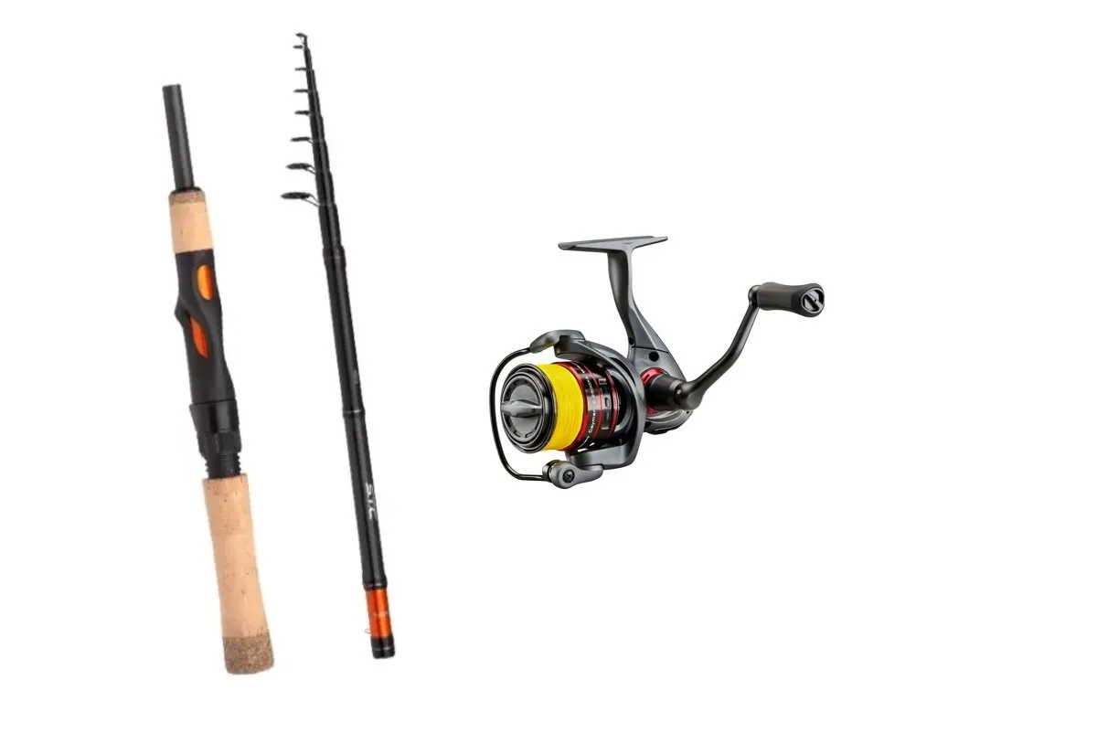 Shimano Stc Mini-T 180cm 7-21g/Okuma Ceymar C2000a