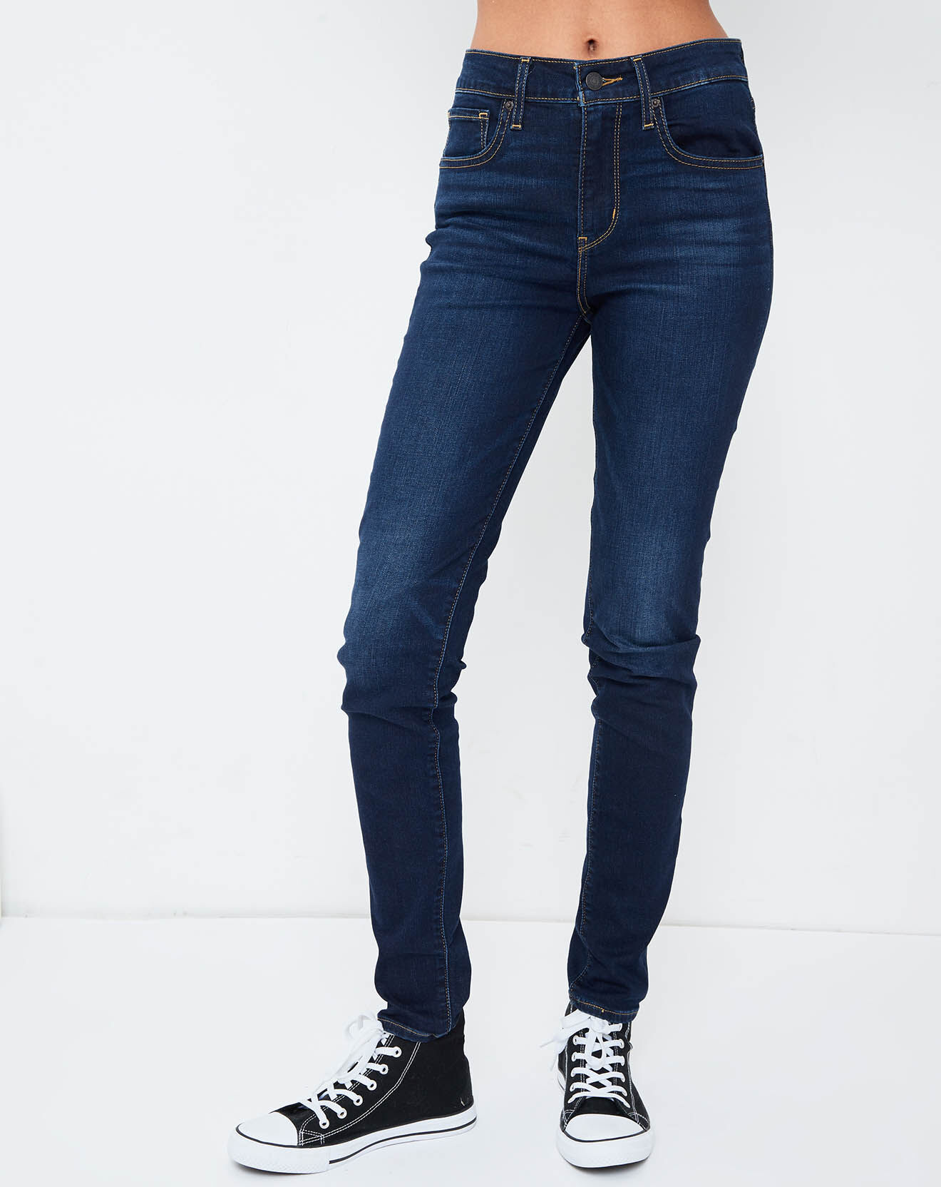 Levi's® Jean 721 High Rise Skinny bleu
