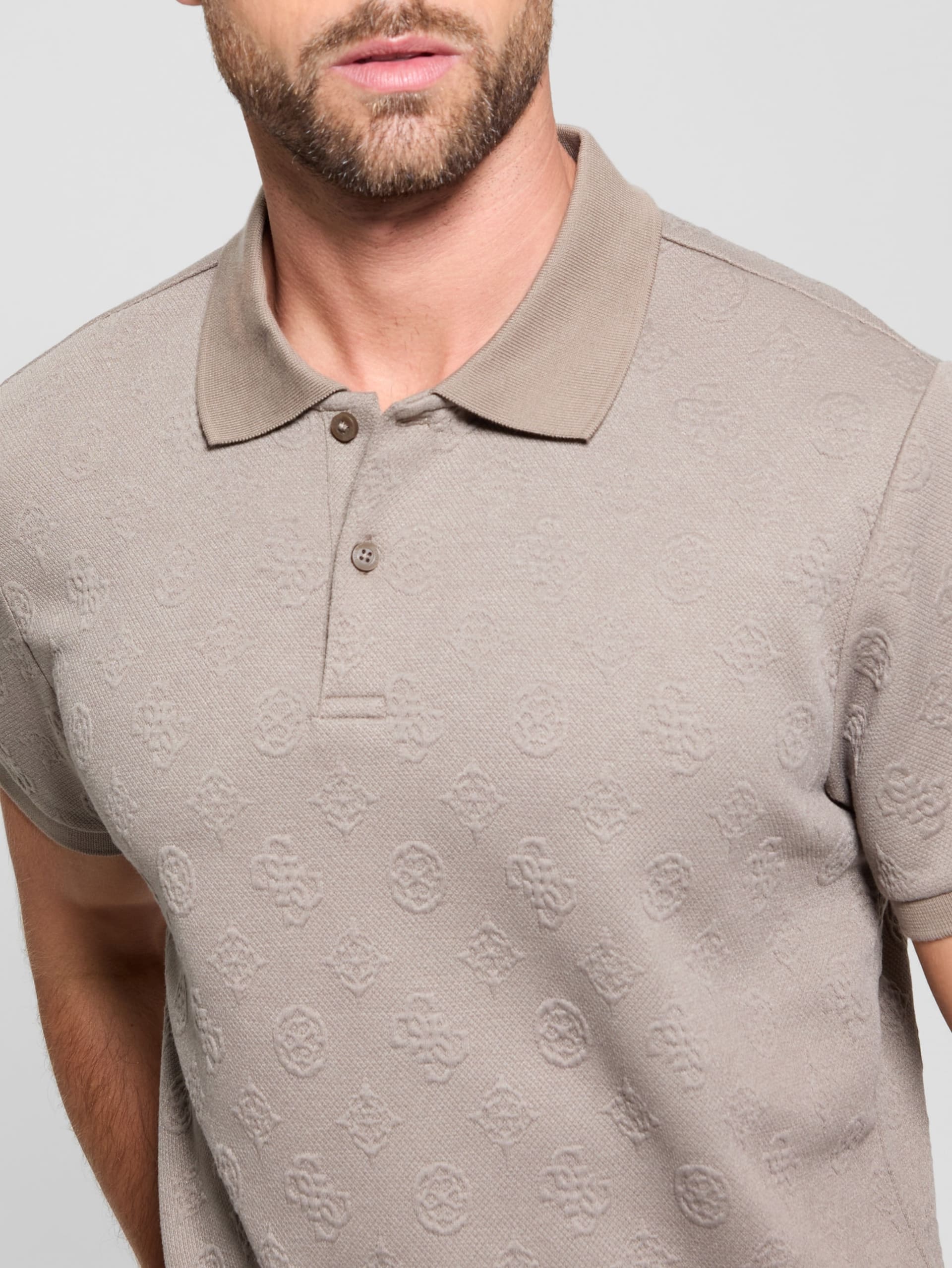 Polo Peônia Jacquard