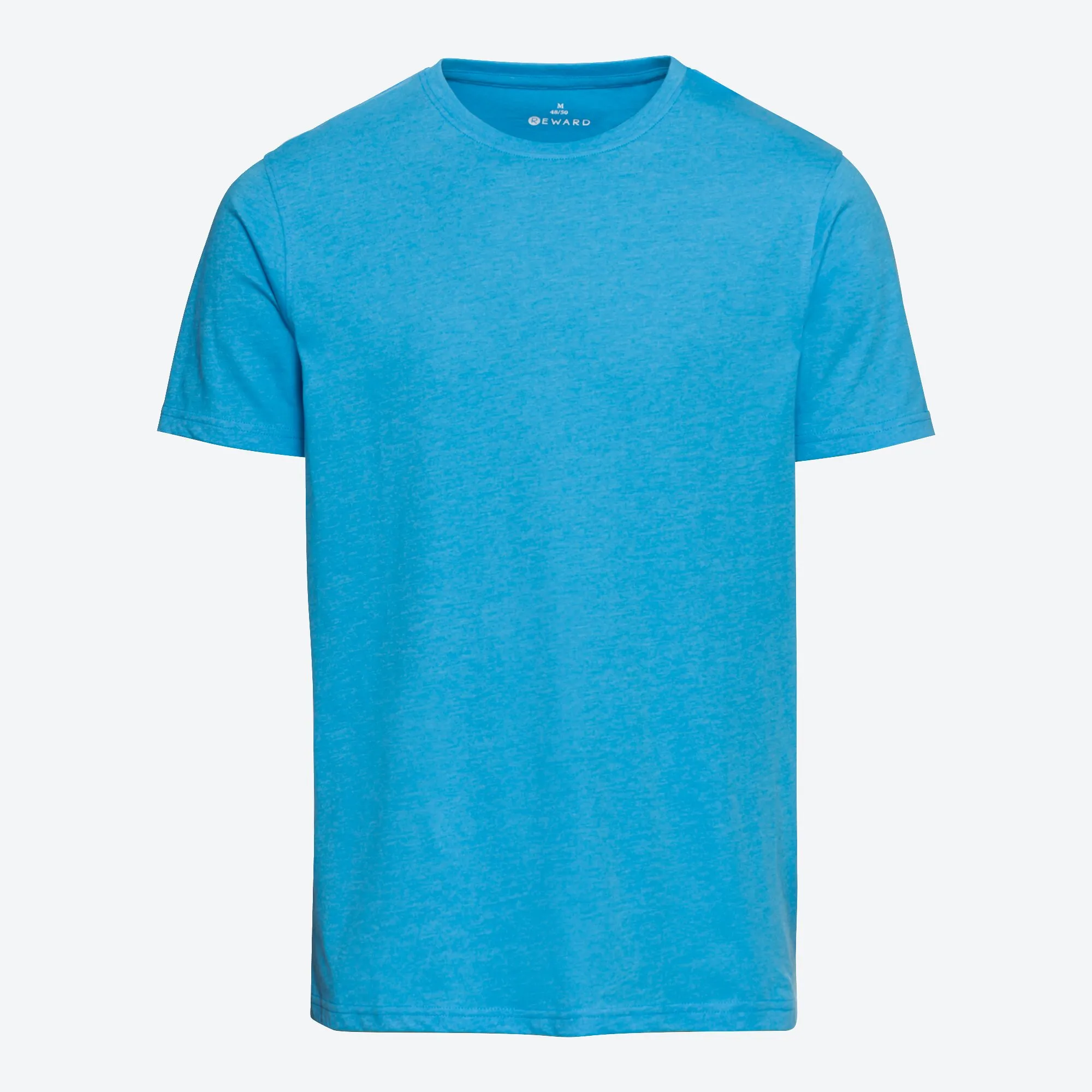 Herren-T-Shirt in Melange-Optik
