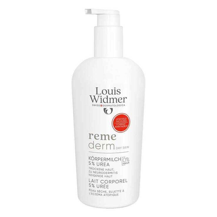 Widmer Remederm dry Skin Körpermilch 5% Urea, 400 ml